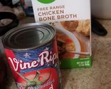 A picture of step 4 of Chickpea & Veggie Soup with Ditalini.