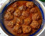 A picture of step 5 of Spicy Meat Balls.