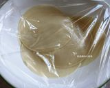 A picture of step 3 of Surf and Turf Dumpling Pancakes.