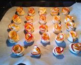 Une image de l'étape 15 de Roses de pommes (feuilletés de Noël).