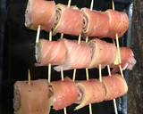 Foto del paso 4 de la receta: Rollitos de cerdo con calabacín y salsa romesco