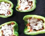 A picture of step 4 of Bell Pepper Pizza.
