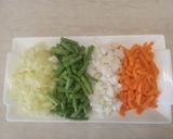 Фото кроку 1 до Рис с овощами и морепродуктами в мультиварке.
