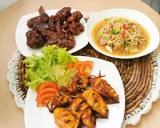 Cumi Bakar Pedas Manis langkah memasak 4 foto