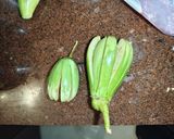 A picture of step 1 of Crispy Eggplant Fries | Baingan Phula Bhaja | Eggplant Flower Fry.