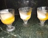 A picture of step 8 of Mango lychee panna cotta.
