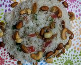 A picture of step 4 of Shahi Kashmiri Pulao.