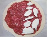 Une image de l'étape 4 de La calzone poulet merguez.