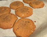 A picture of step 8 of Cheesecake-Flavored Chocolate Cookies.