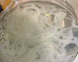 A picture of step 1 of Salmon Carappcio.