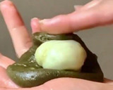 A picture of step 10 of Matcha Mochi Cookie🍪🥰.