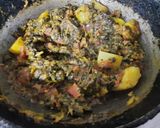 A picture of step 7 of Aloo Methi Sabji.