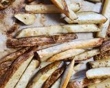 A picture of step 6 of Simple Baked French fries.