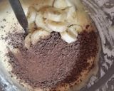 Une image de l'étape 4 de Cake banane chocolat.