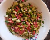 A picture of step 4 of Corn salad 🥗.