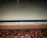 A picture of step 8 of Turkish Mahalabia.