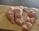A picture of step 2 of Sweet and Sour Chicken Breast.