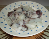 Foto del paso 4 de la receta: Sepia y calamares con majao de almendras