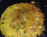 A picture of step 1 of Palak Besan Cheela/ Spinach Besan Chilla.