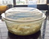 A picture of step 3 of Sooji Ka Halwa in Microwave.