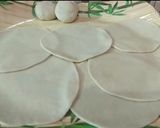 A picture of step 4 of Kheer Puri.