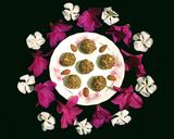A picture of step 4 of Rice Flakes Ladoo.