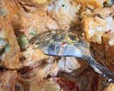 A picture of step 1 of Cooker veg Biryani.