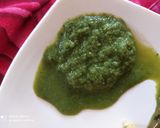 A picture of step 5 of Mint ginger sauce.