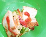 Foto langkah ke 4 dari resep Roti Jhon Ala Ala.