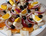 Foto del paso 4 de la receta: Ensalada de bacalao y naranjas
