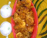টমেটো দিয়ে দই চিংড়ি (tomato diye doi chingri recipe in bengali) রেসিপি ধাপ - 7 ছবি