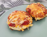 Foto del paso 6 de la receta: Patatas asadas rellenas de jamón serrano y queso gratinadas en airfryer