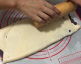 Foto langkah ke 4 dari resep Roti 🍞 ubi ungu tanpa mixer.