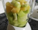 A picture of step 3 of Chilled Melon and Pineapple Soup.