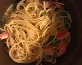 Foto del paso 11 de la receta: Mis spaghetti alle vongole. Para mi mamá