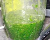 A picture of step 5 of Ewedu Soup.