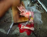 Foto langkah ke 3 dari resep Gulai Tunjang (kaki) Sapi dan Cara Membersihkannya.