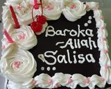 Foto langkah ke 4 dari resep Birthday Cake / Kue Ultah.