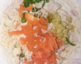 A picture of step 2 of Chicken mayonnaise sandwiches.