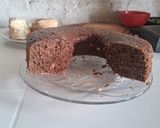 Foto del paso 9 de la receta: Budín de chocolate con cerezas 🍒🍫