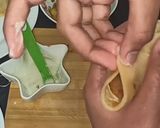 A picture of step 13 of Punjabi samosa | #weekbrown #rainbowchallange.
