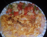 Foto del paso 3 de la receta: Tortilla con fiambre de pavo