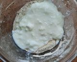 A picture of step 1 of Millet Uttapam.
