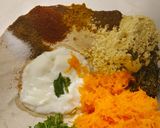 A picture of step 1 of Masala thepla.