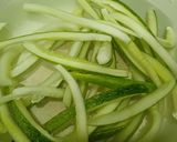 Hình bước làm 1 của món Dưa leo trộn nước tương