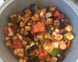 Foto del paso 4 de la receta: Ensalada Tibia de Berenjenas y Tofu de Porotos