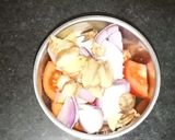 A picture of step 3 of Fish Curry.
