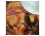รูปขั้นตอนการทำที่ 7 ของ JJ.2 แกงฟักทองบัตเตอร์นัทใส่ปลาช่อนแห้ง🌿🌶️🎃🌰🧄🐟
