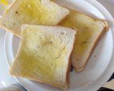 A picture of step 1 of Bread Masala#Eldybreakfastcontes.