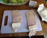 Foto del paso 1 de la receta: Rollitos de lacón y cogollos rellenos
